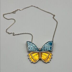 Vintage - Unique -  Butterfly Necklace